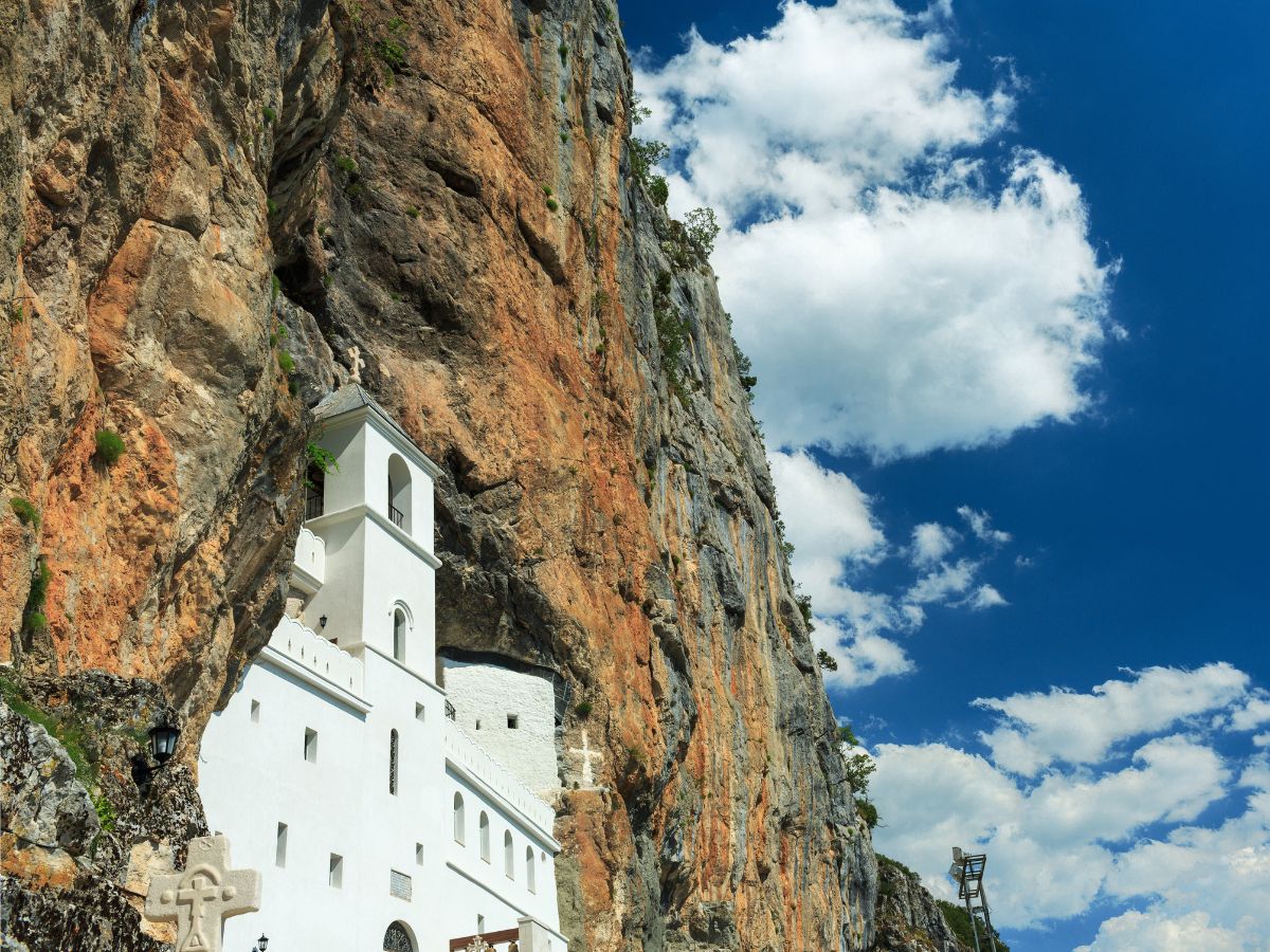 Il monastero di Ostrog Montenegro