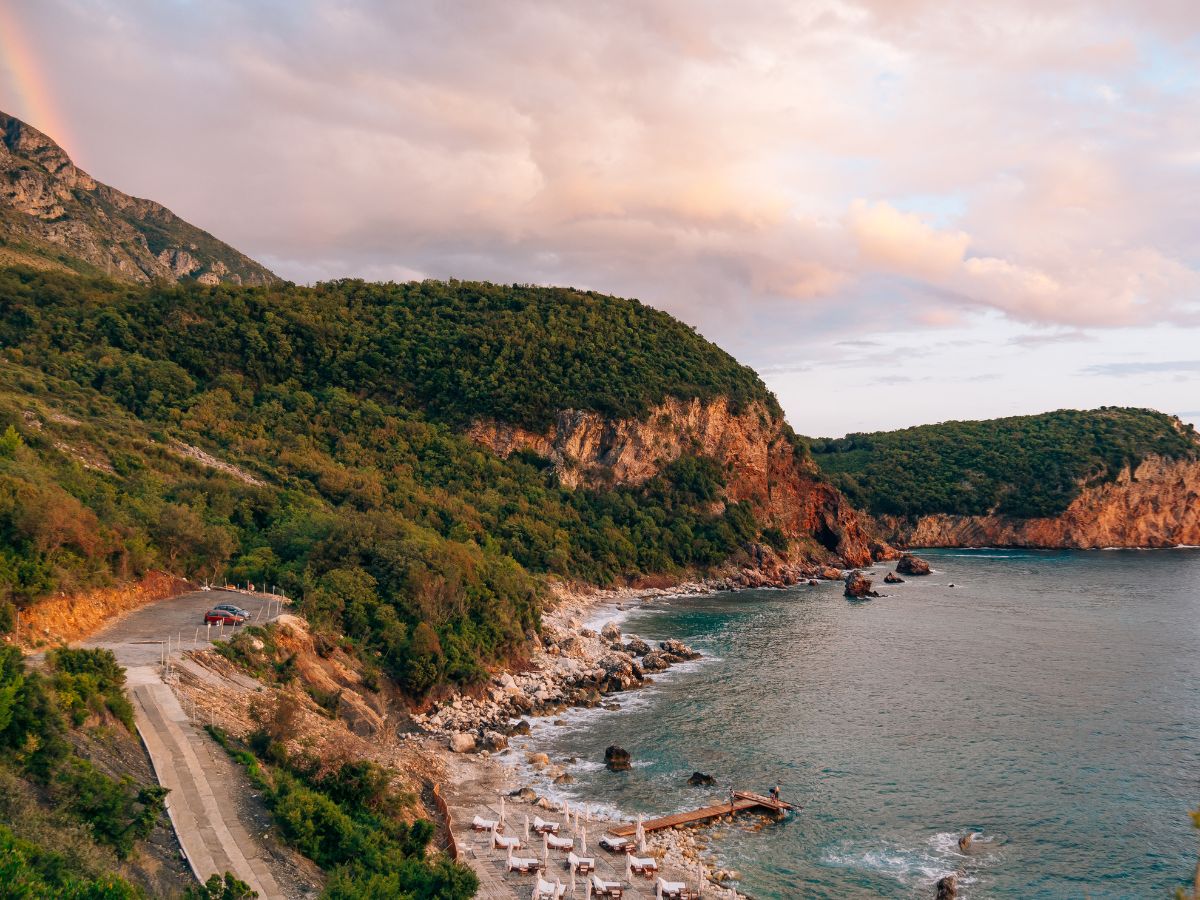 Crvena Glavica, una delle migliori spiagge del Montenegro