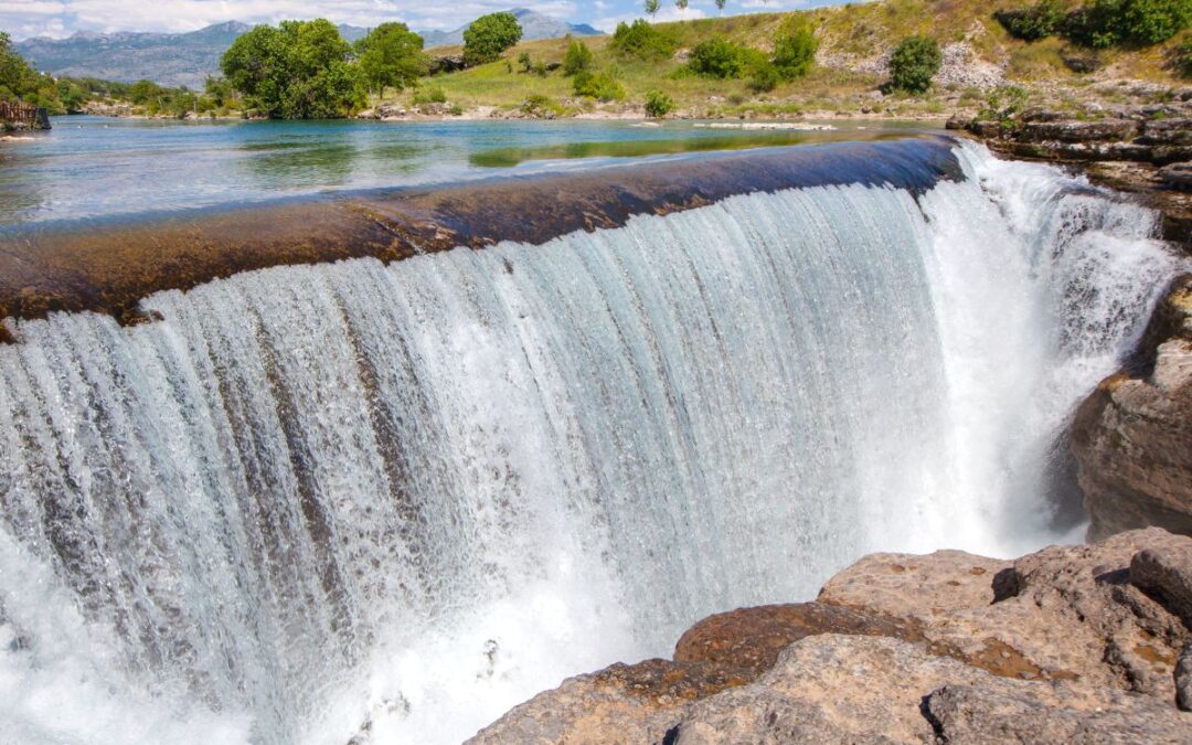 Cascate del fiume Cijevna Podgorica