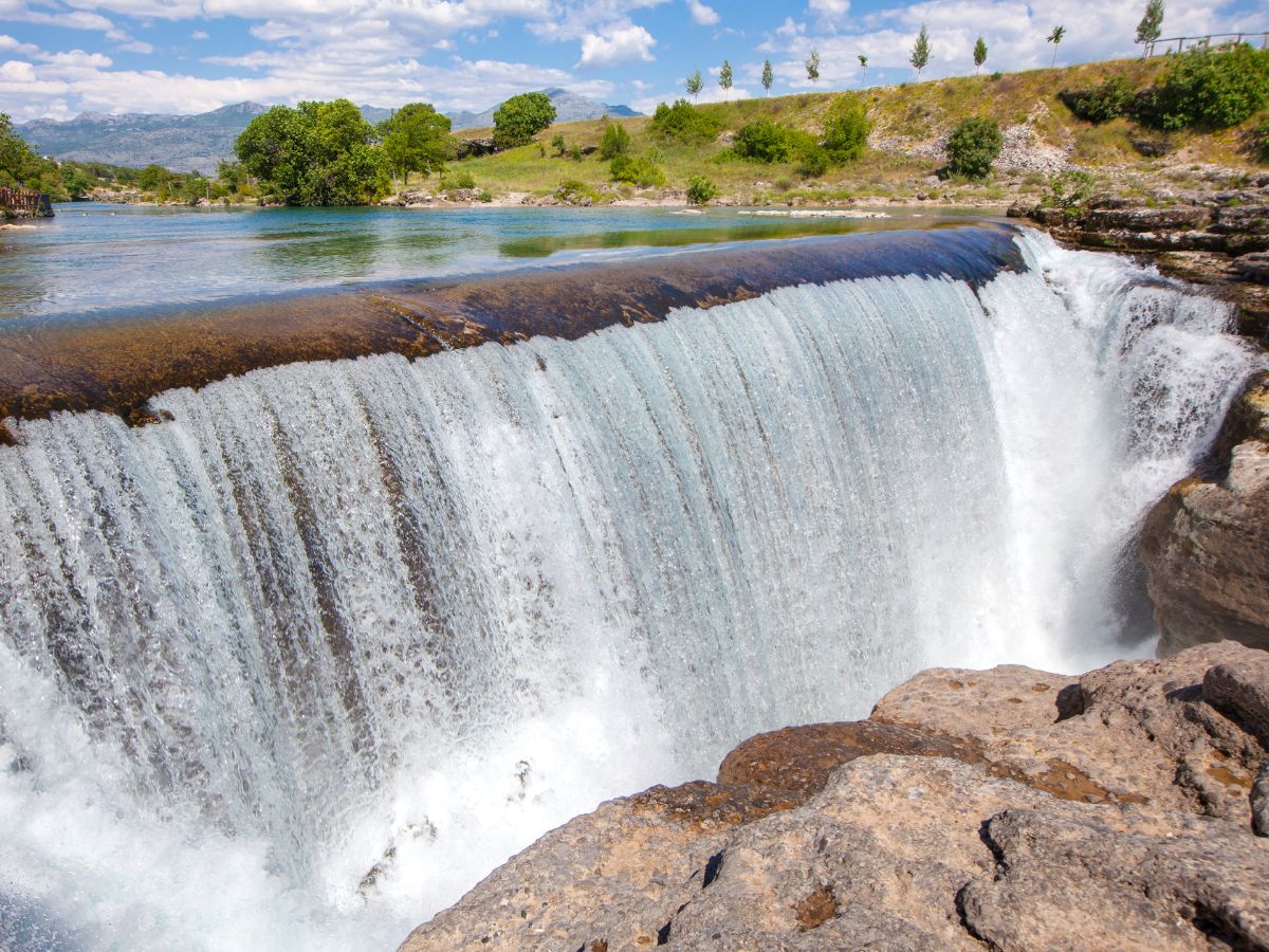 Cascate del fiume Cijevna Podgorica